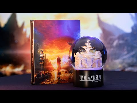 FINAL FANTASY VII REBIRTH - Gold Saucer Glitter Globe