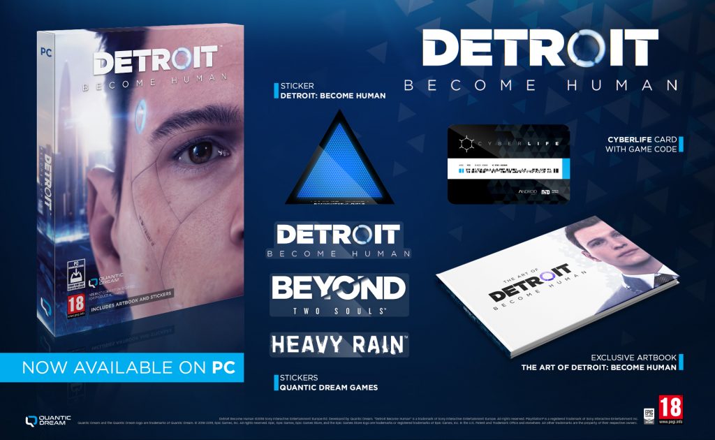 Requisitos de sistema para jugar a Detroit: Become Human en PC