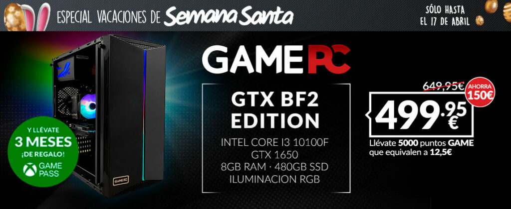 GAME SP220 Altavoces 2.0 Bluetooth RGB. PC GAMING