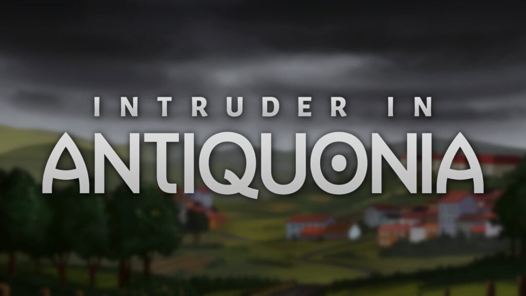 Portada Intruder In Antiquonia