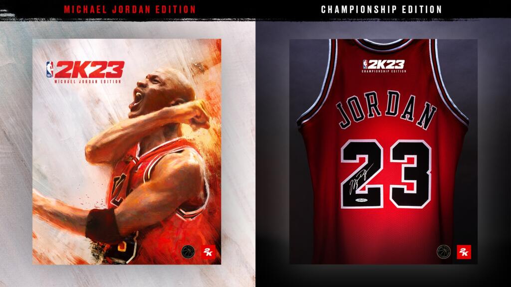 Michael Jordan protagonizará la portada de dos ediciones de NBA 2K23