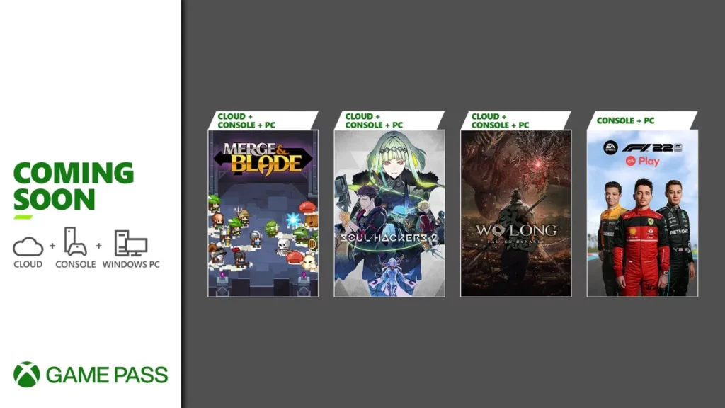 Equivalente submarino Accesorios Xbox Game Pass: Confirmados los próximos títulos del catálogo