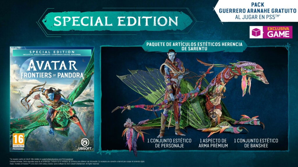 Avatar: Frontiers of Pandora tiene un contenido exclusivo gratis