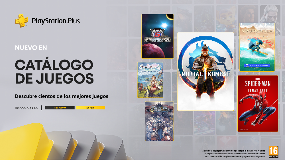 PlayStation Plus Extra y Premium